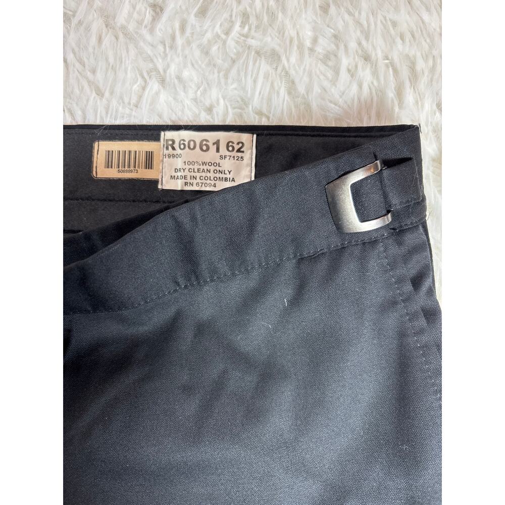 Savvi Formalwear Mens Black Wool Formal Tuxedo Pants 60x30-34 NWOT Unhemmed - Picture 6 of 11